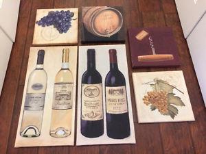 Canvas Wine pictures