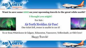Cheap Air North Ticket!!! Don't need it! Save $$$!!