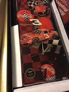 Collectible dale Earnhardt sr and jr clocks numbered