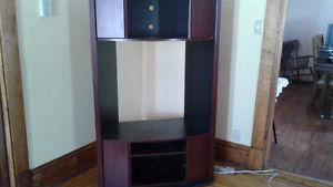 Corner TV stand