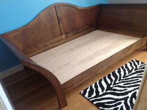 Custom Maple Sleigh Bed (Double)