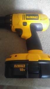 Dewalt DC-Volt 1/2-Inch Cordless Drill/Driver - Used