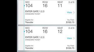 Eric Church 2 tickets PRICE REDUCED