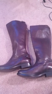 FRYE knee high boots (dark brown) size 6 brand new never