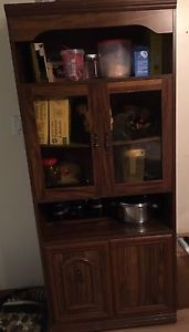 Free Hard wood Cabinet