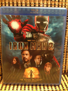 Iron Man 2 (Blu-ray, )Marvel Avenger Comic Book