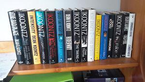 Lot of Dean Koontz Novels $40