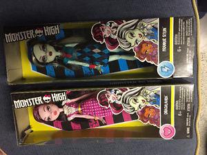 Monster High Draculaura & Frankie Stein unopened