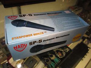 NADY SP-5 Dynamic Microphone With Cord In The Box For Sale