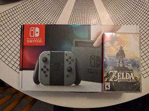 Nintendo Switch and Zelda - New In Box