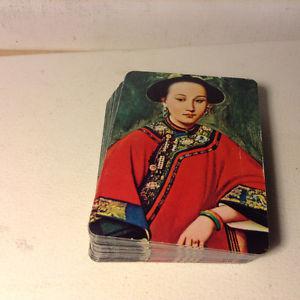 Old Playing Cards Chinese