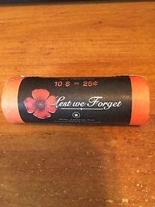 QUARTERS BRAND NEW ROLL LEST WE FORGET