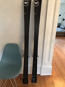 Rossignol E83 skis with Rossignol bindings