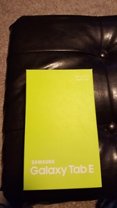 Samsung Galaxy tab E with WiFi and LTE