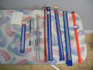 Several Pair of Knitting Needles