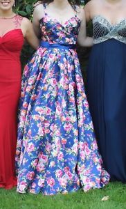 Size 10 Floral prom dress