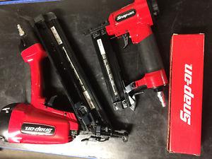 Snap on air finishing nailers brand new