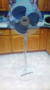 Stand up fan with 3 speed