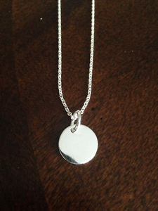 Sterling Silver necklace and pendant