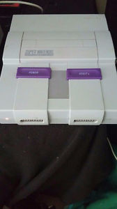 Super Nintendo system and accessories