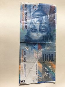 Swiss Francs $100