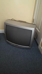 TV and Dell laptop