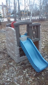Toddler climber and slide
