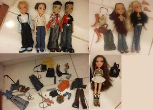 Various Bratz Dolls