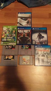 Various Video Games