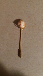 Vintage Cameo Stick pin