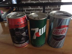 Vintage Soda Pop Cans