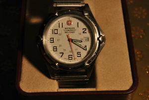 WENGER GENUINE SWISS ARMY MILITARY TIME MEN'S WATCH