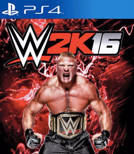 WWE  WRESTLING-- PS4