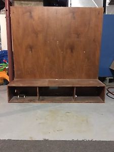 Wall TV stand