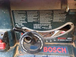Wanted: Bosch. Jobsite 10 inch tablesaw