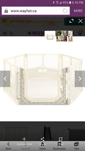 Wanted: Looking for a baby enclosure/baby gate