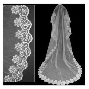 White 3-meter long Wedding Veil