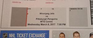 Winnipeg Jets vs Pittsburgh Penguins
