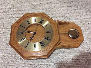 Wooden wall clock