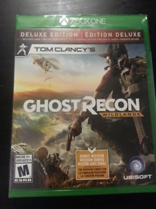 Xbox One: Ghost Recon Wildlands - deluxe edition - sealed.