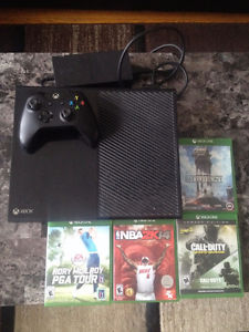 Xbox one with games