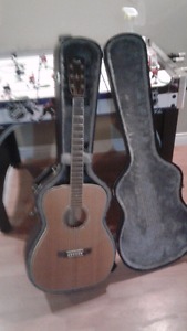 guitar and hard shell case 250 for both