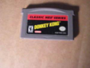 nintendo gameboy advance / sp game. Donkey kong. E. $38