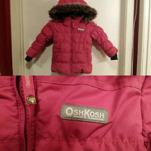 osh kosh kids winter jacket (size 2T)