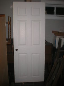 30x77 6 Panel Interior Door With Door Jam