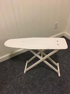 Antique wooden ironing board