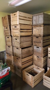 Apple crates for sale