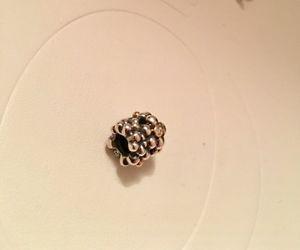 Authentic Pandora charm-RETIRED Two-tone silver / 14 gold