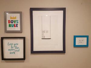 Baby Nursery Decor - Wall Prints (Frames not included)