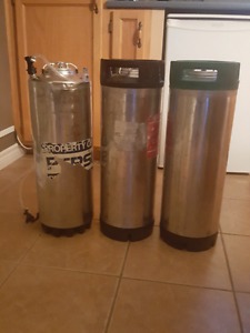 Beer supplies and already made keg